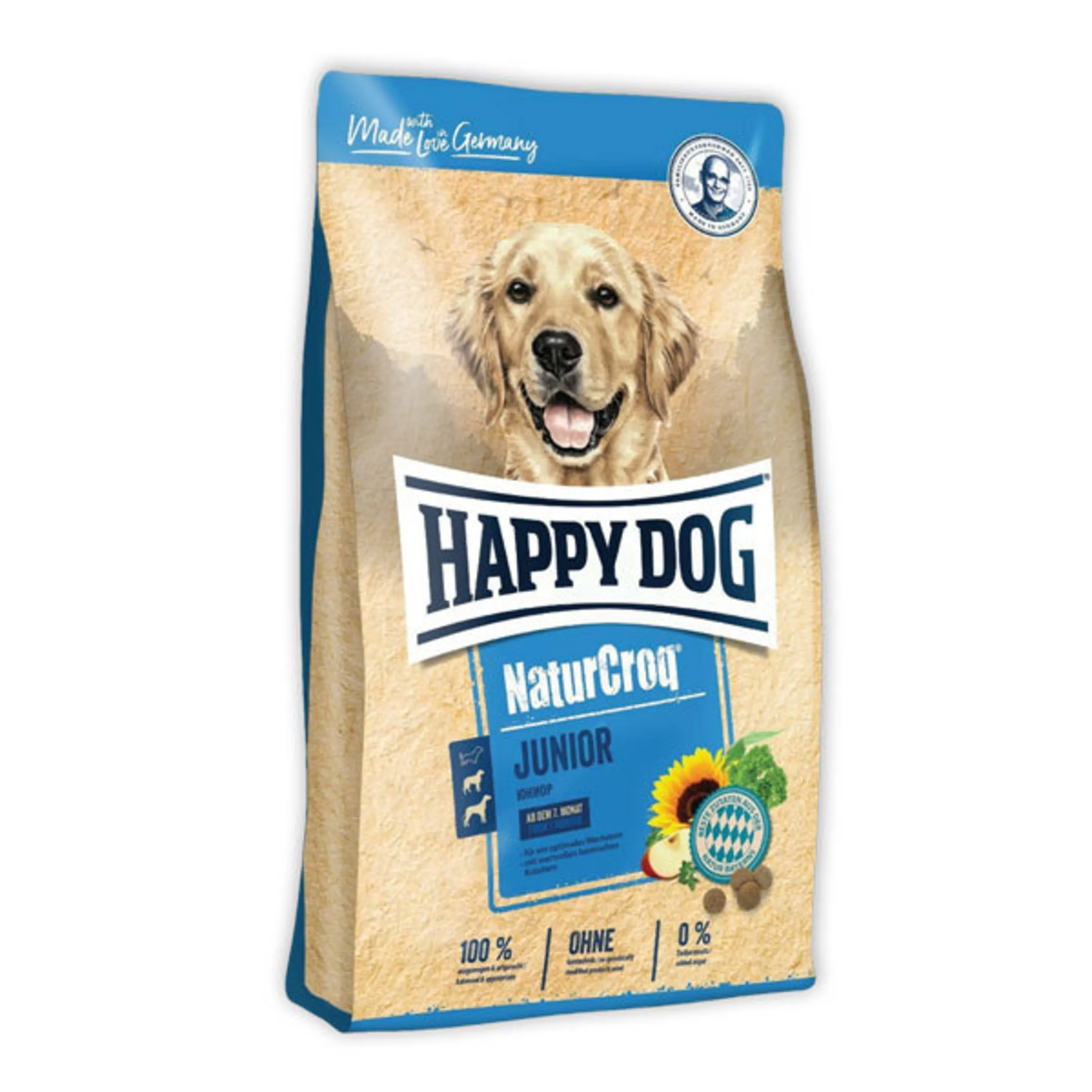 غذای خشک سگ هپی داگ naturcroq junior